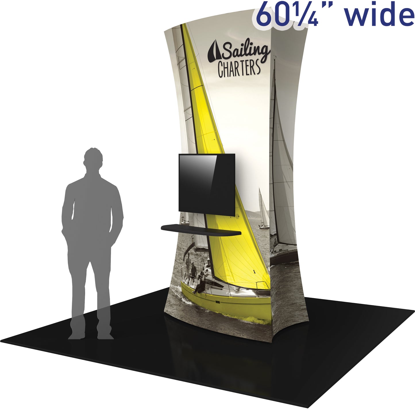 Formulate® Tower Kiosk · Kit 02 · 5′ wide × 10′ tall