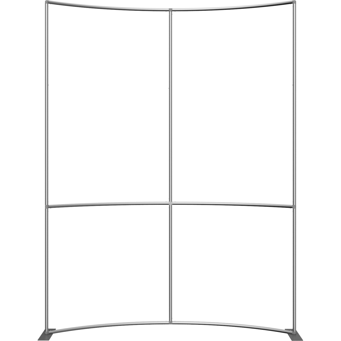 Formulate® Master Tradeshow Backdrop, Curved · 8′ wide, 10′ tall