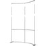 Formulate® Master Tradeshow Backdrop, Curved · 8′ wide, 10′ tall