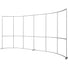 Formulate® Master Tradeshow Backdrop, Curved · 20′ wide, 10′ tall