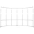 Formulate® Master Tradeshow Backdrop, Curved · 20′ wide, 10′ tall