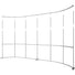 Formulate® Master Tradeshow Backdrop, Curved · 20′ wide, 10′ tall