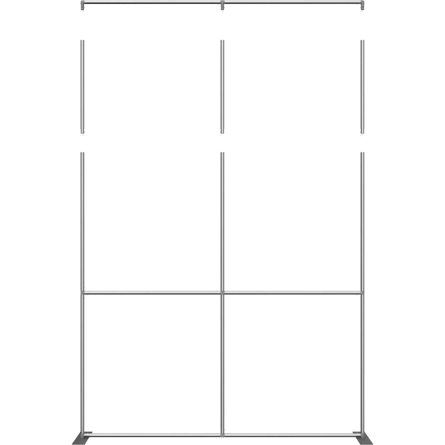 Formulate® Master Tradeshow Backdrop, Straight · 8′ wide, 10′ tall