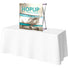 Hopup™ Tabletop Display, Straight · 2½′w × 2½′h