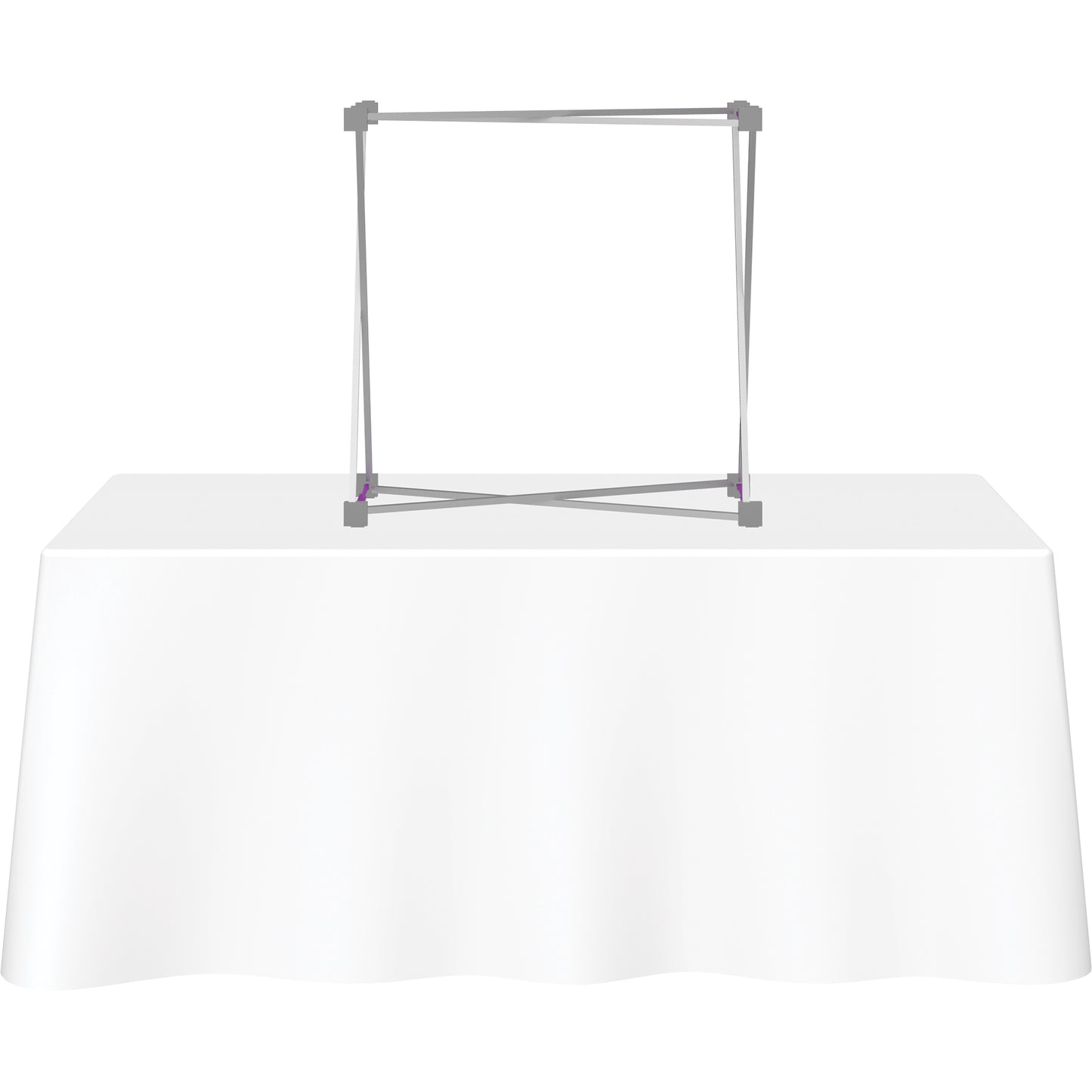 Hopup™ Tabletop Display, Straight · 2½′w × 2½′h