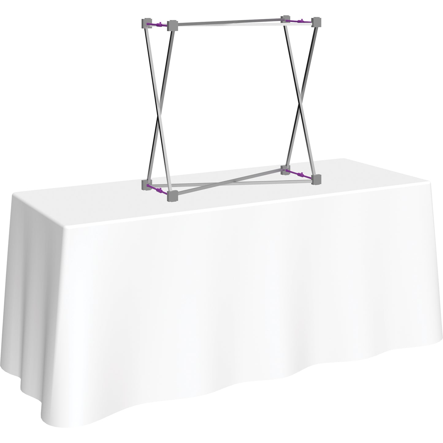 Hopup™ Tabletop Display, Straight · 2½′w × 2½′h