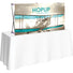 Hopup™ Tabletop Display, Straight · 5′w × 2½′h