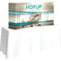 Hopup™ Tabletop Display, Curved · 5½′w × 2½′h