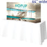 Hopup™ Tabletop Display, Curved · 5½′w × 2½′h