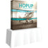 Hopup™ Tabletop Display, Straight · 5′w × 5′h