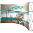 Hopup™ Pop-Up Display, Curved · 13′w × 7½′h