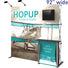 Hopup™ Pop-Up Display, Straight · 7½′w × 7½′h + Kit·02