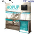 Hopup™ Pop-Up Display, Straight · 7½′w × 7½′h + Kit·02