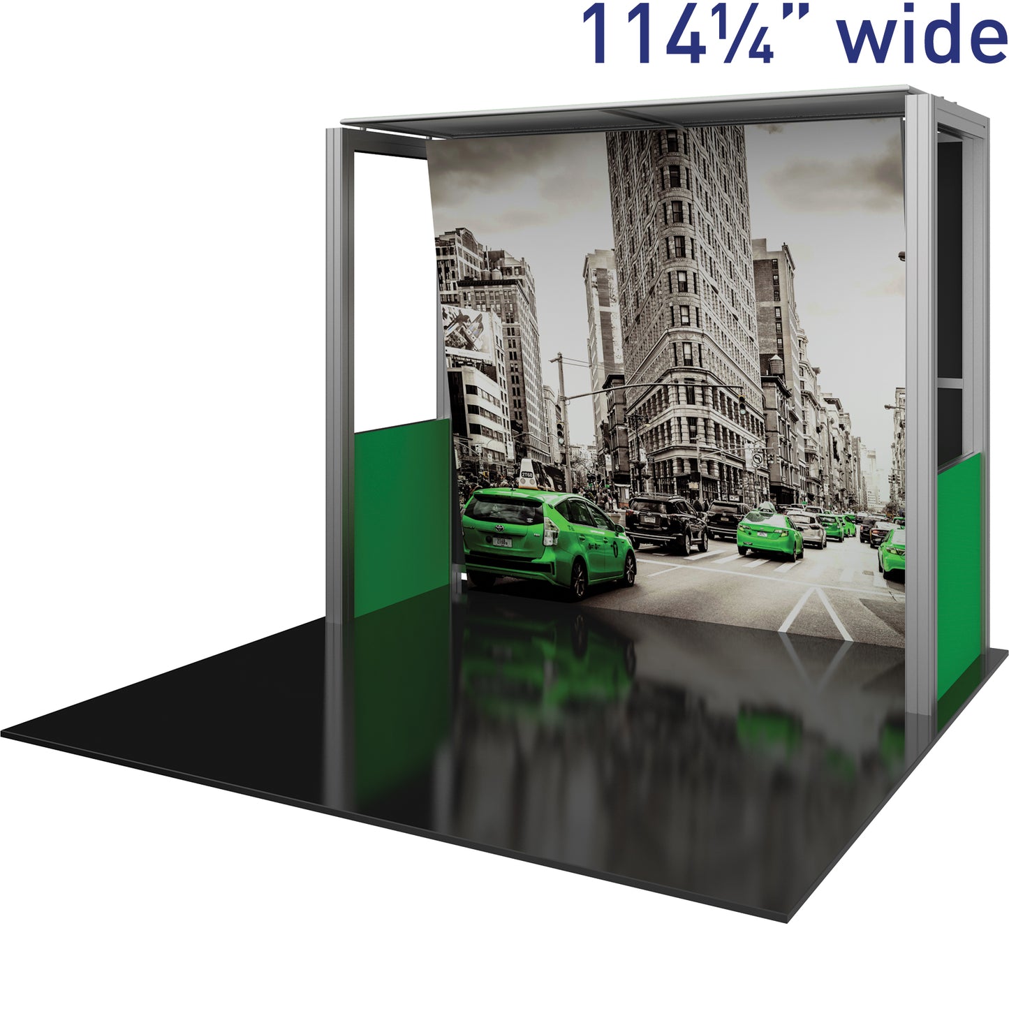 Hybrid Pro™ Modular Booth, Display Kit 04 · 10′w × 8′h