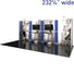 Hybrid Pro™ Modular Booth, Display Kit 13 · 20′w × 8′h