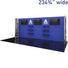 Hybrid Pro™ Modular Booth, Display Kit 22 · 20′w × 8′h