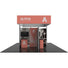 Hybrid Pro™ Island Exhibit, Display Kit 26 · 20′ × 20′