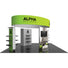 Hybrid Pro™ Island Exhibit, Display Kit 32 · 20′ × 20′