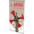 L-Mini™ Tabletop Tension Banner Stand · 14¼″w × 26⅞″h