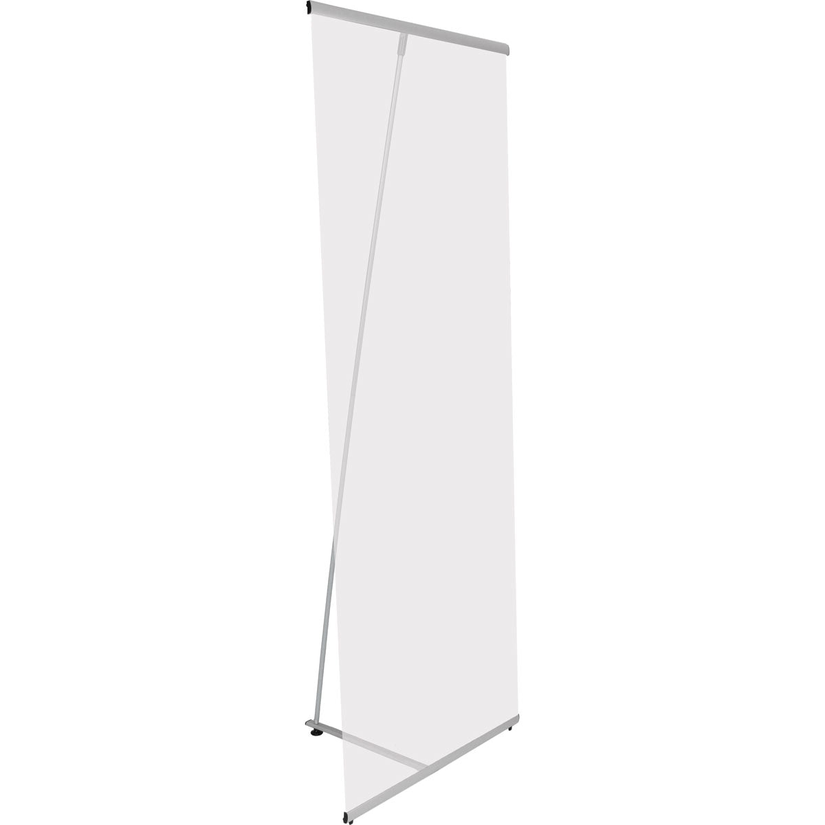 Lightning™ Tension Banner Stand · 31″w × 77″h