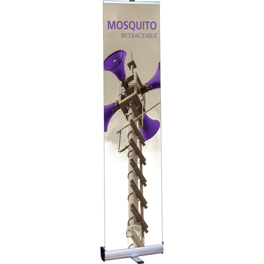 Mosquito™ 400 Retractable Banner Stand · 15¾″ wide