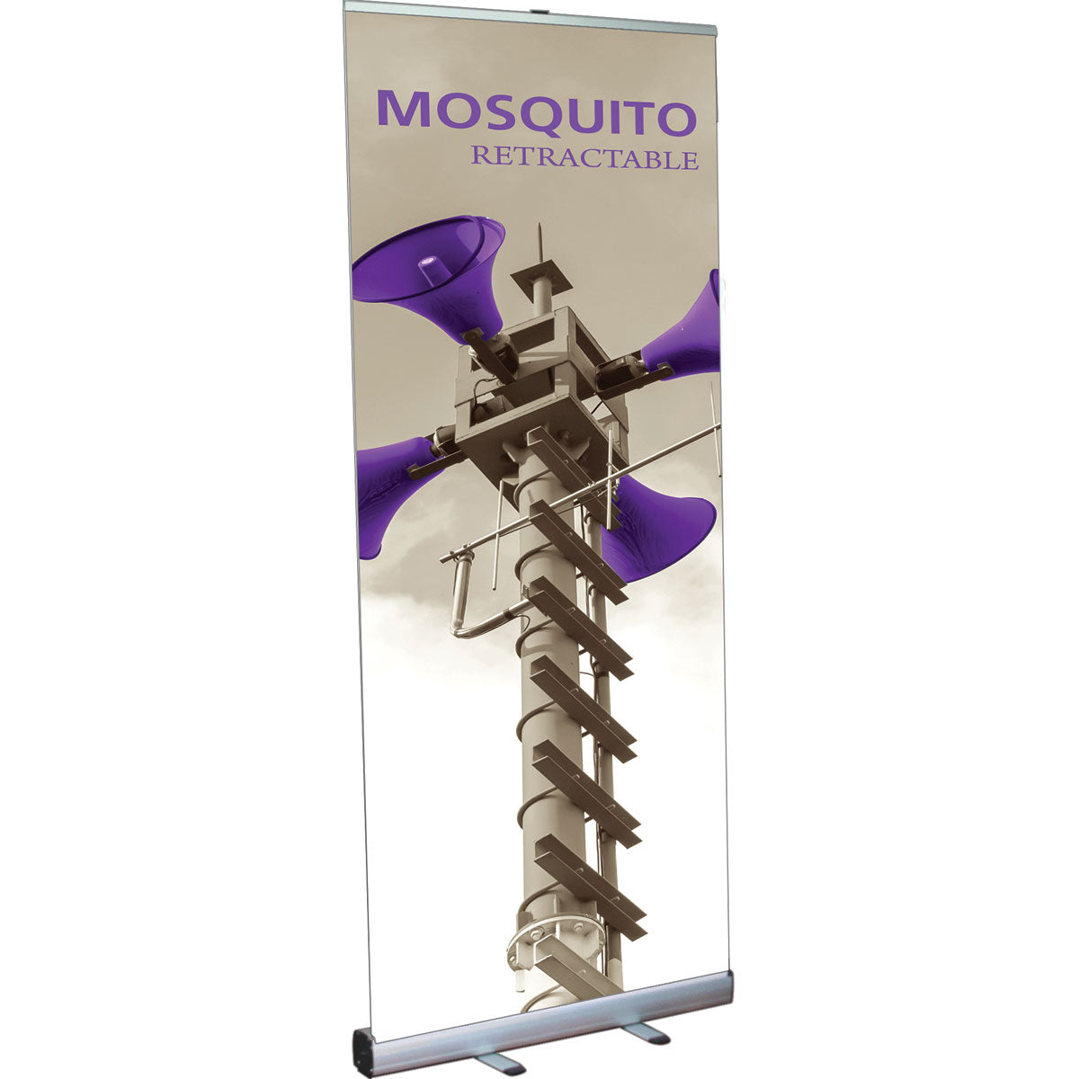 Mosquito™ 850 Retractable Banner Stand · 33½″ wide