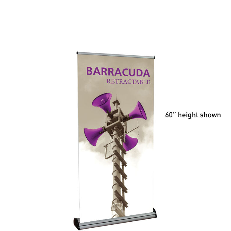 Barracuda™ 800 Retractable Banner Stand ∙ 31½″ wide