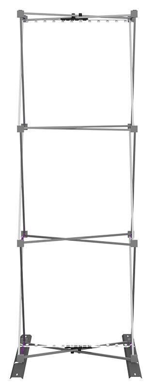 Hopup™ Pop-Up Display Tower · 2½′w × 7½′h (BACKLIT)