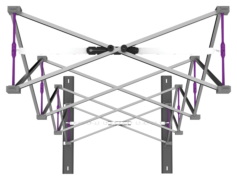 Hopup™ Pop-Up Display Tower · 2½′w × 7½′h (BACKLIT)