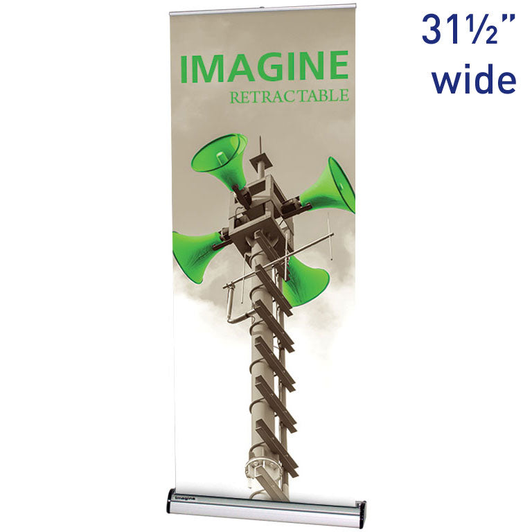 Imagine™ Retractable Banner Stand ∙ 31½″ wide