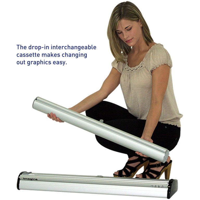 Imagine™ Retractable Banner Stand ∙ 31½″ wide