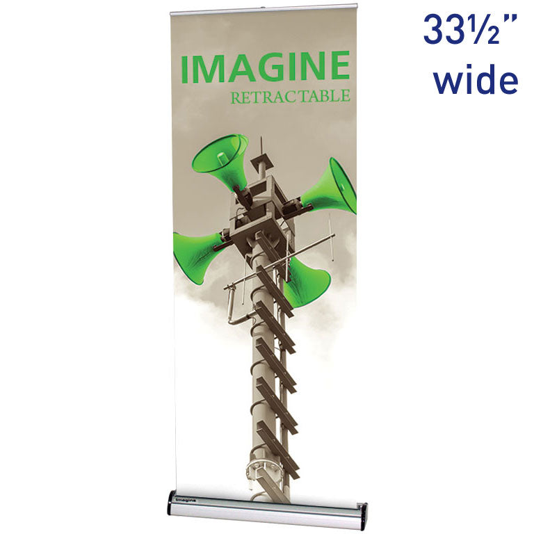 Imagine™ 850 Retractable Banner Stand ∙ 33½″ wide