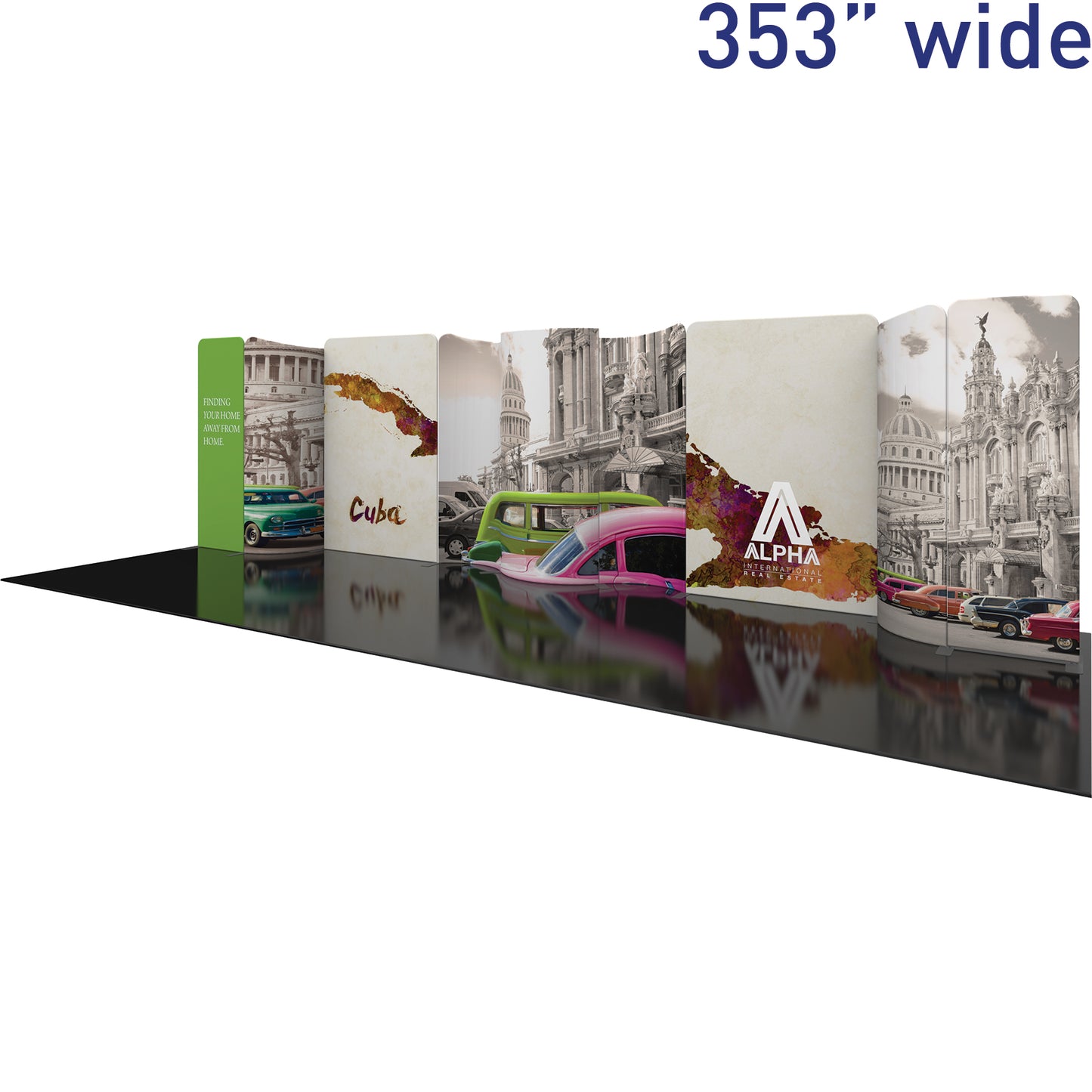 Modulate™ Modular Backdrop, Display Kit 05 · 30′ wide