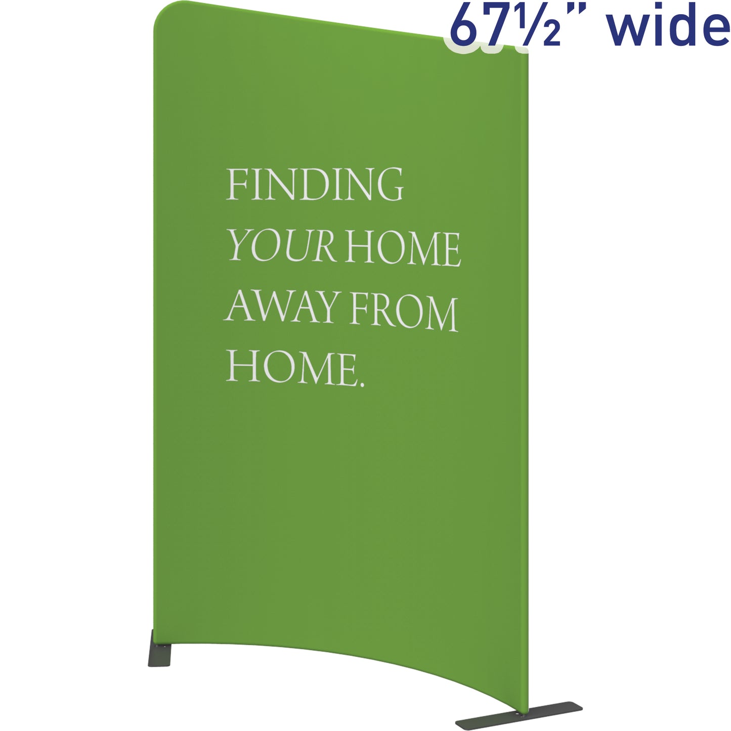 Modulate™ Pillowcase Banner Display 02 · 63½″w × 94½″h