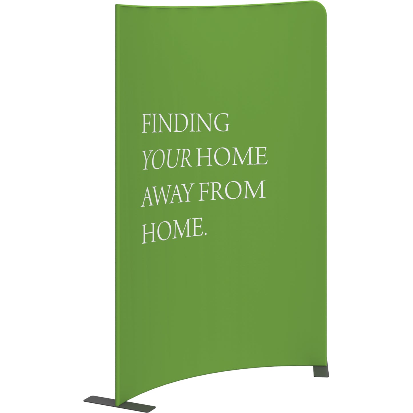 Modulate™ Pillowcase Banner Display 02 · 63½″w × 94½″h