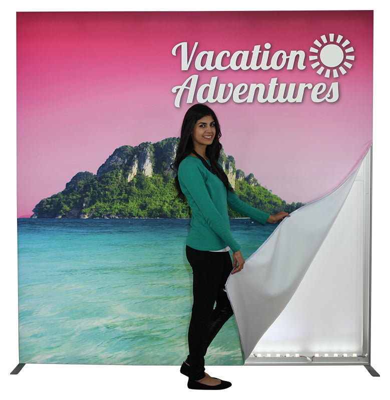 Vector Frame™ Lightbox · 10′ × 8′ Rectangle