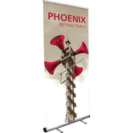 Phoenix™ Retractable Banner Stand · 33½″ wide