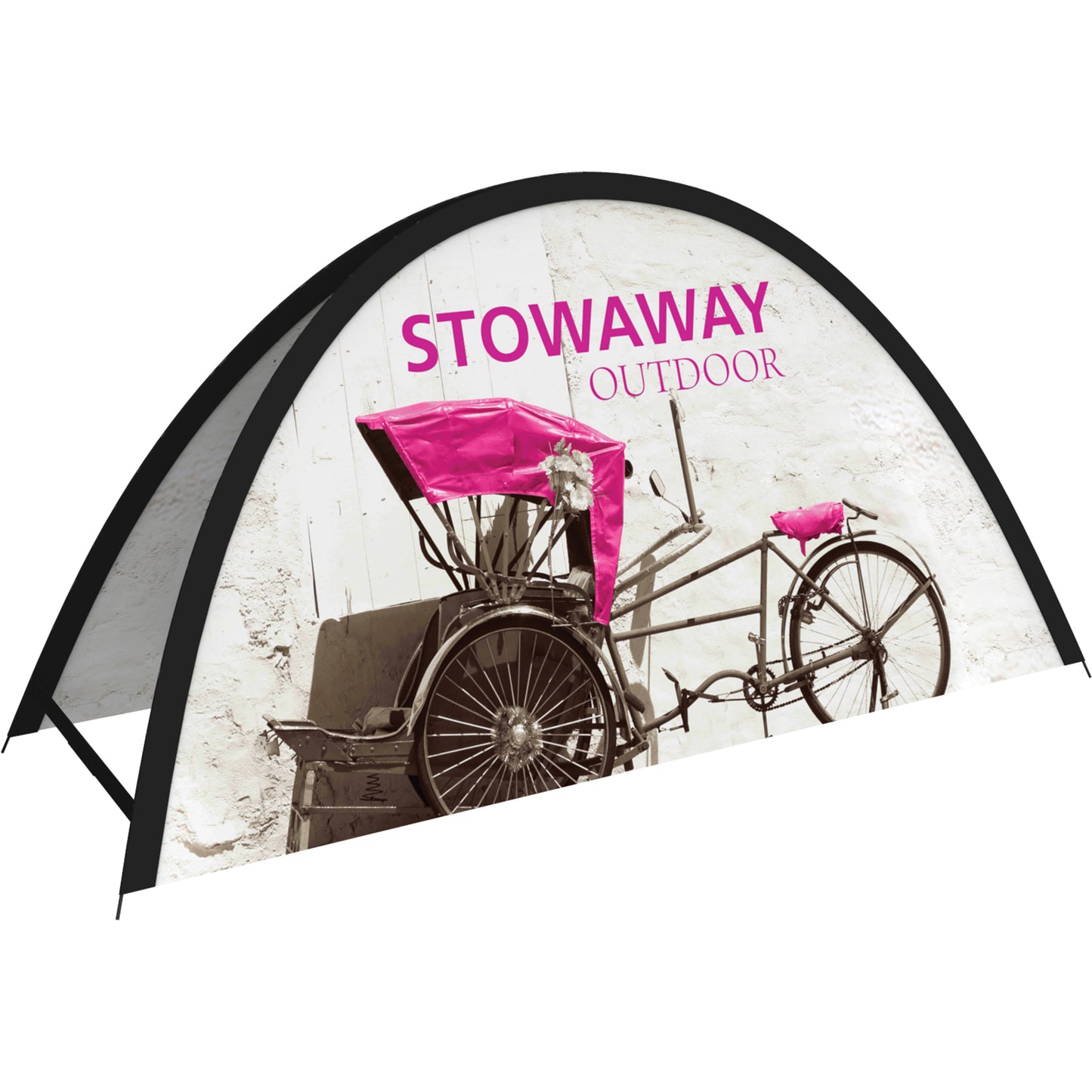 Stowaway™ Outdoor Sign, Large · 97½″w × 50″h