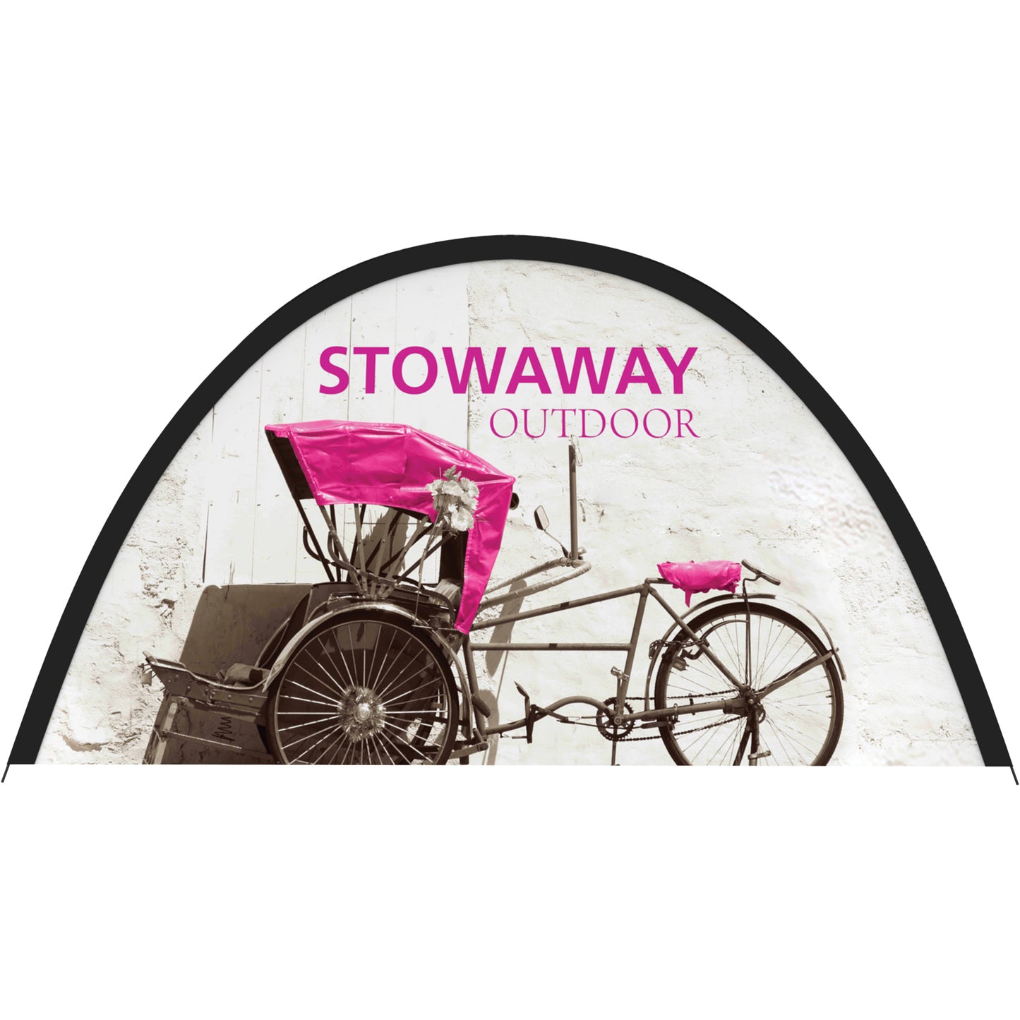 Stowaway™ Outdoor Sign, Large · 97½″w × 50″h