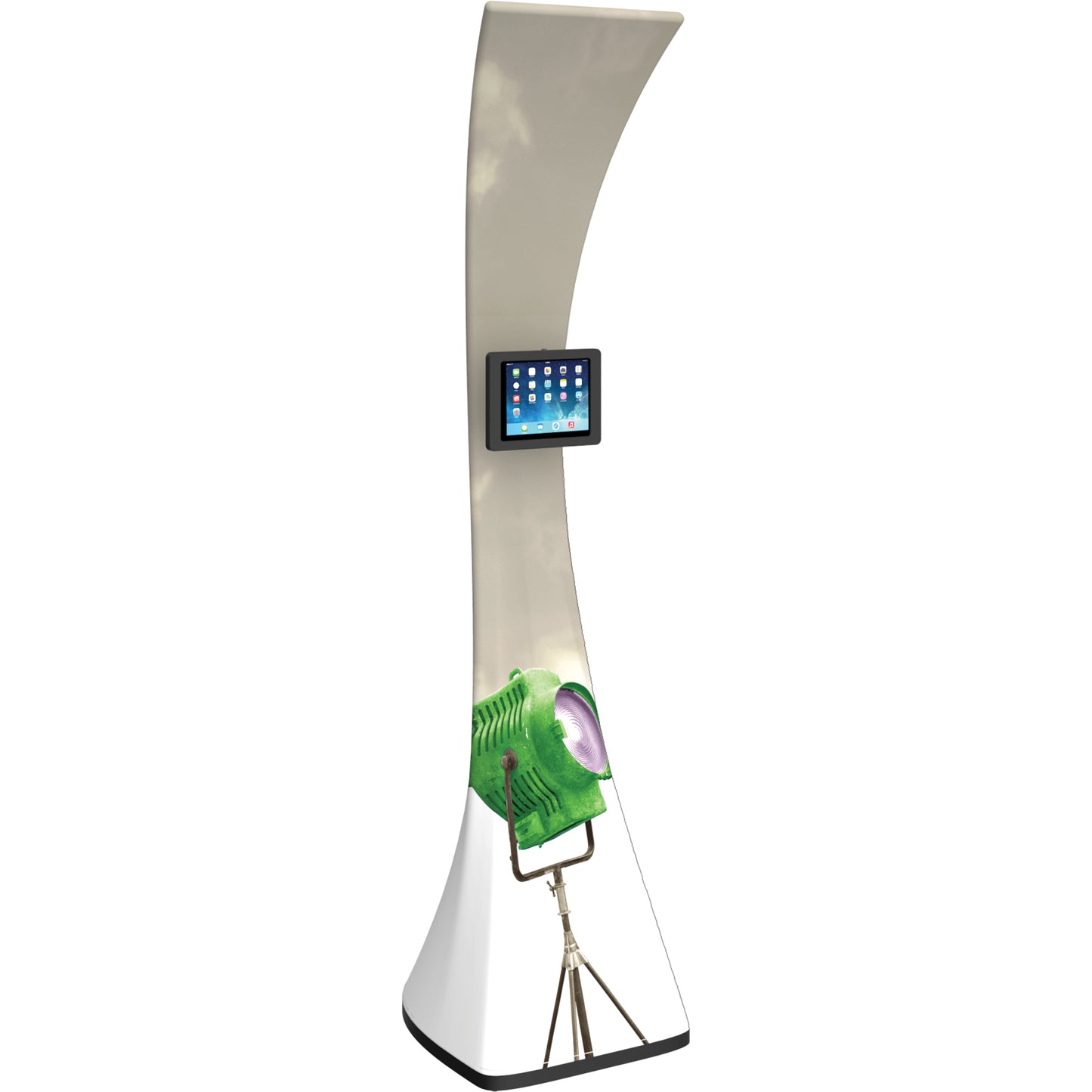 Angled view of Formulate™ iPad™ Stand 02 (tablet not included).