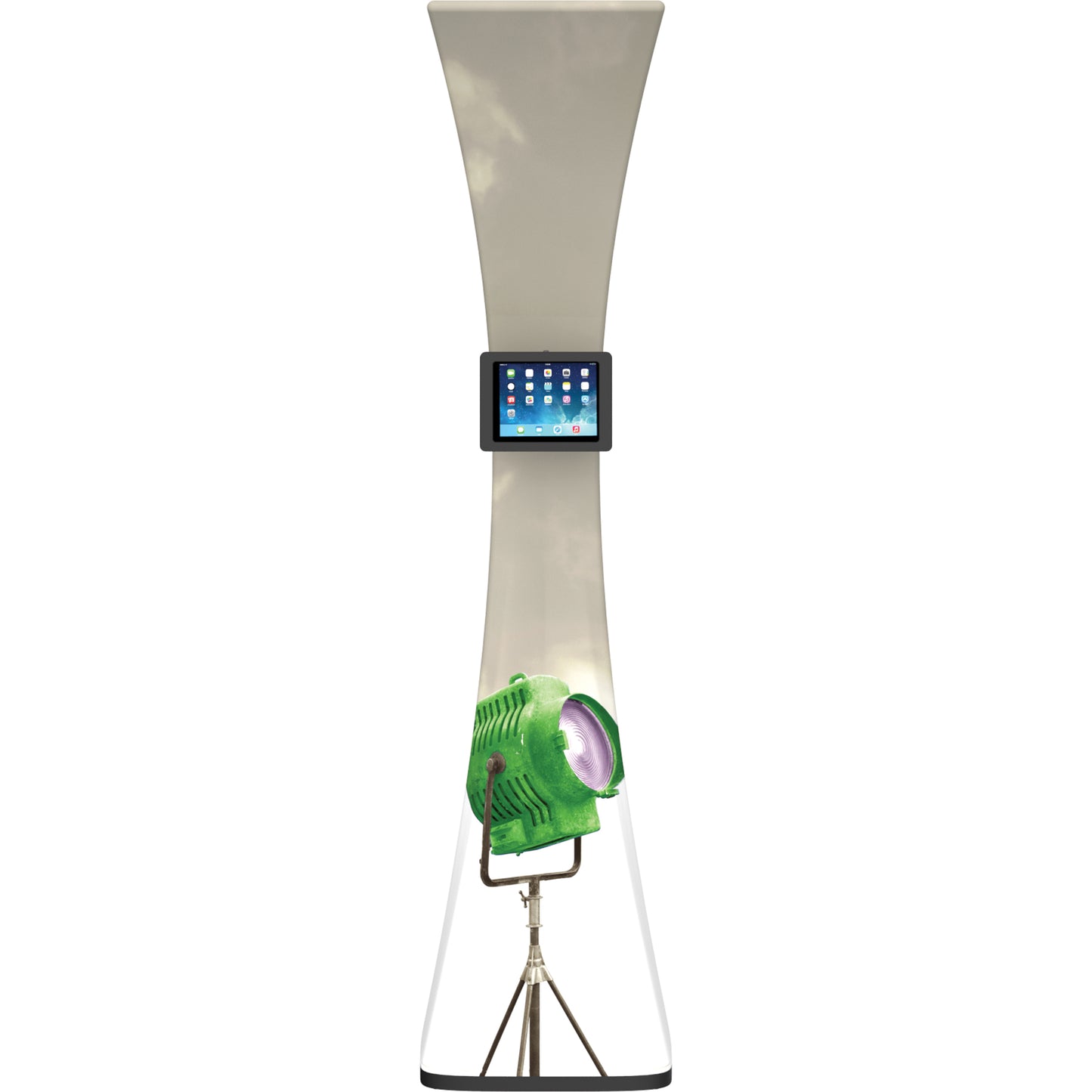 Front view of Formulate™ iPad™ Stand 02 (tablet not included).