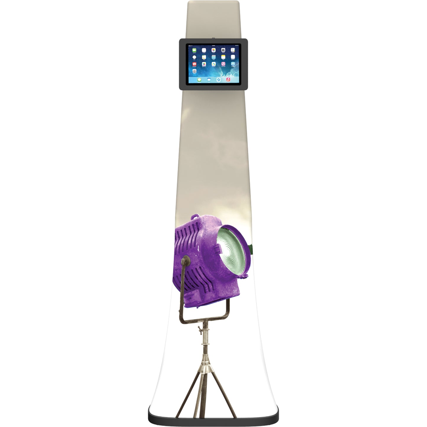 Front view of Formulate™ iPad™ Stand 03 (tablet not included).