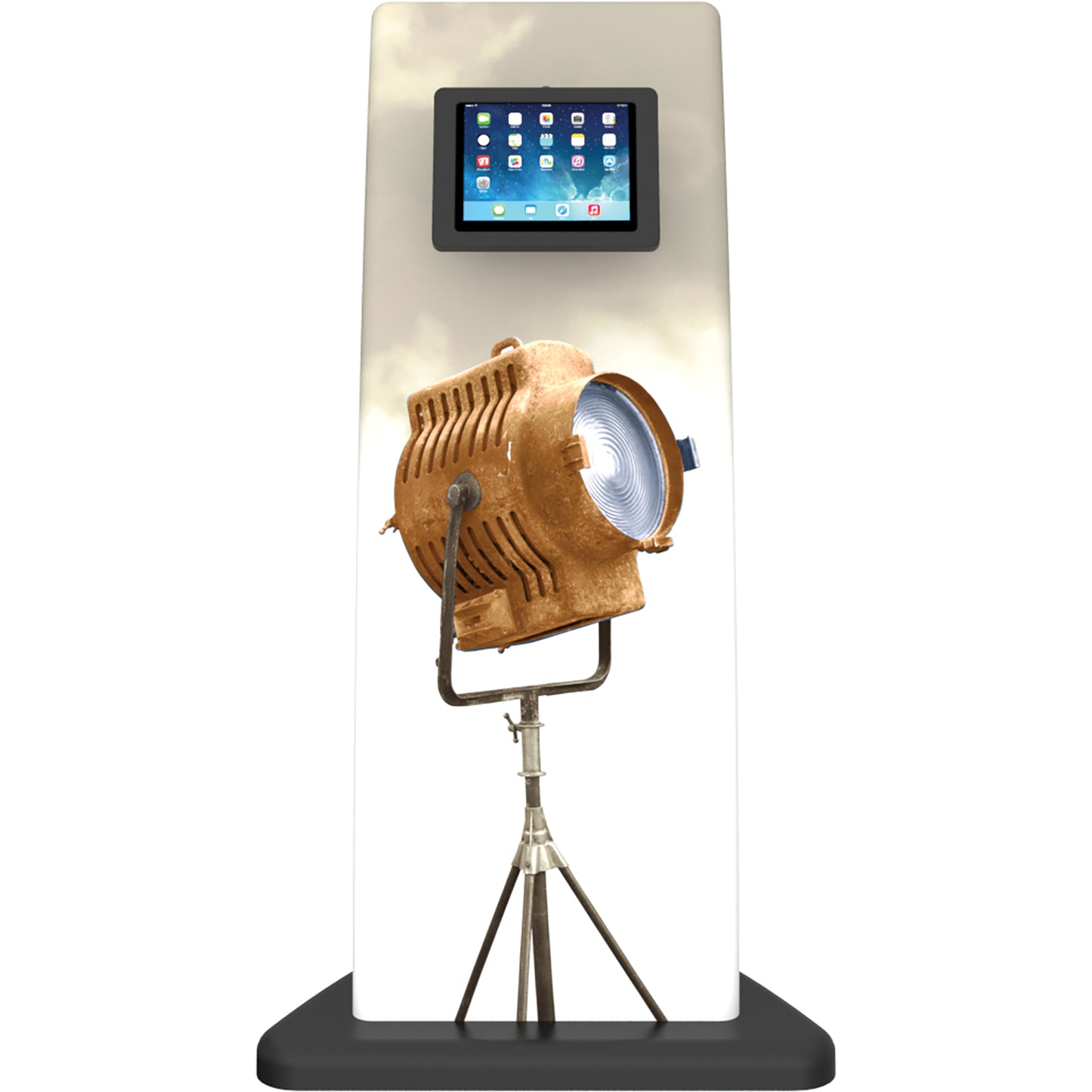 Front view of Formulate™ iPad™ Stand 04 (tablet not included).