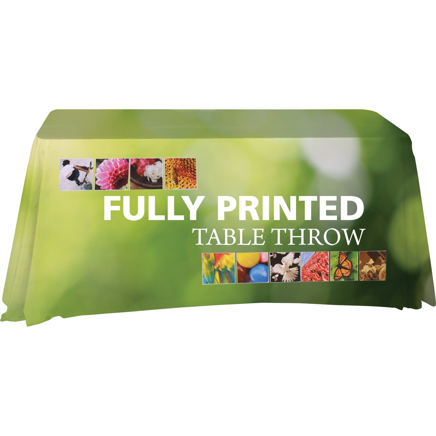 Custom Printed Tablecloth with Logo & Graphics