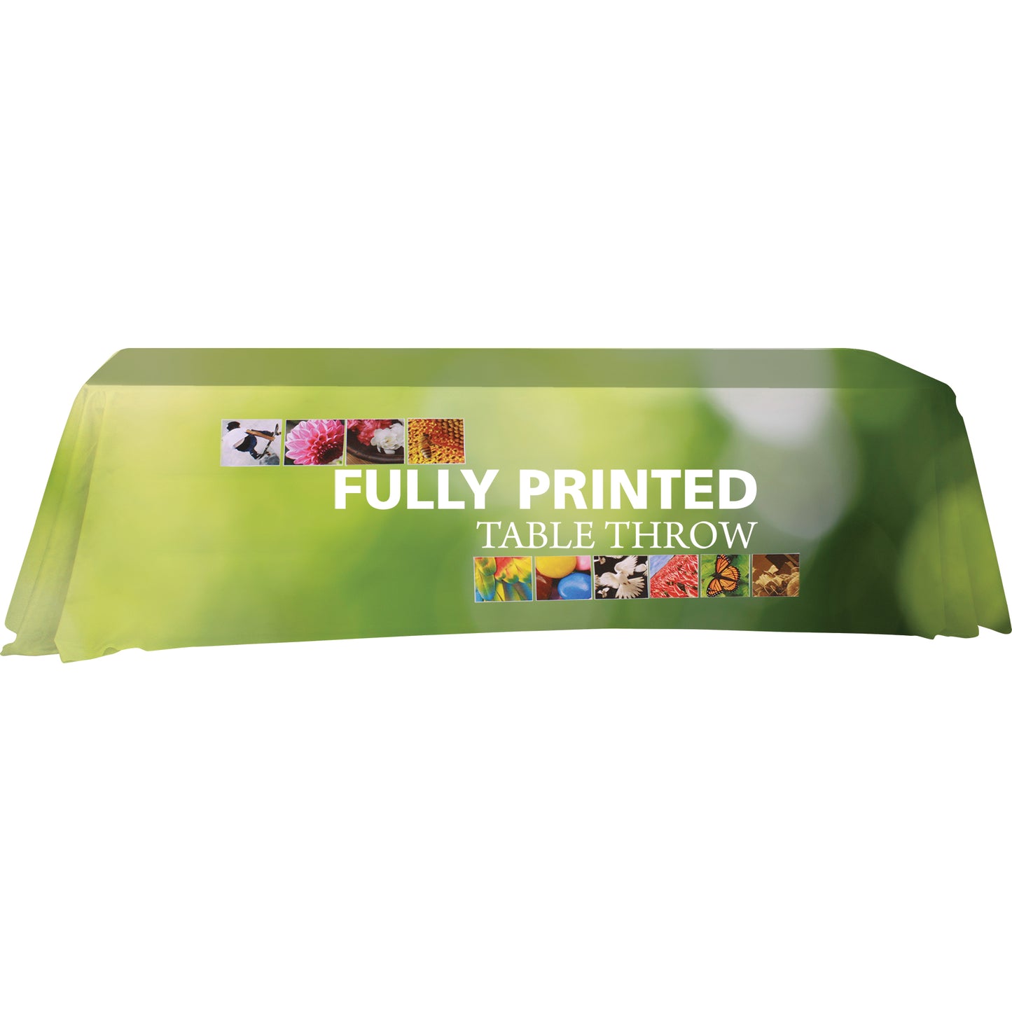 Custom Printed Tablecloth with Logo & Graphics