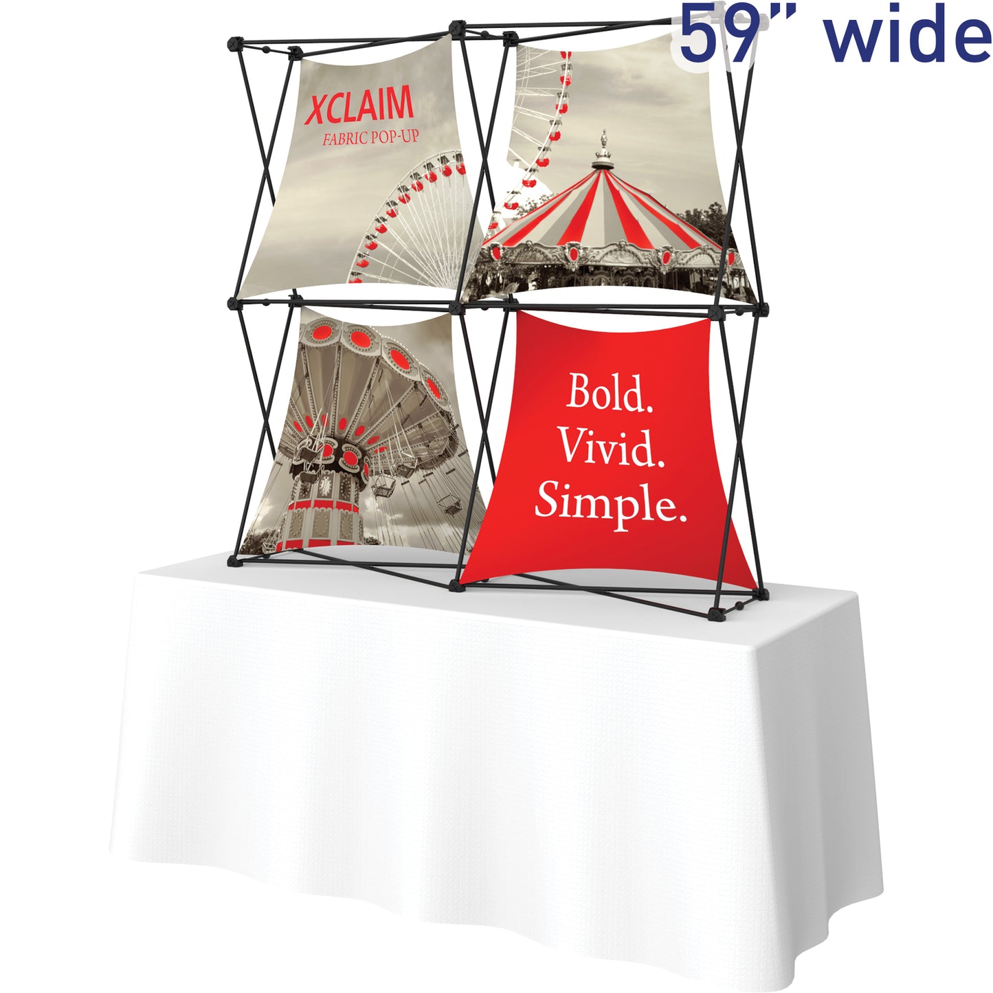 5' × 5' Tabletop Display • Kit 04